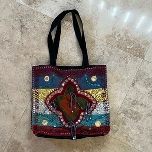 Colorful Beads Hand Bag